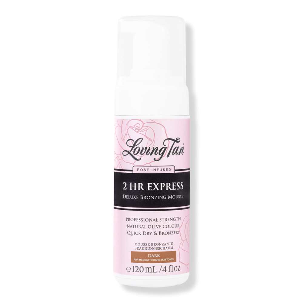 Loving Tan 2 HR Express Self Tanning Mousse Dark Rose
