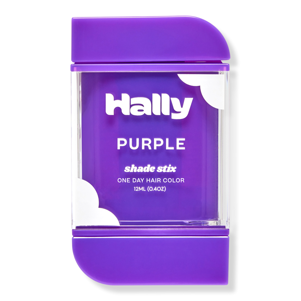 Hally Shade Stix Temporary Wash Out Hair Color - Purple In Purple