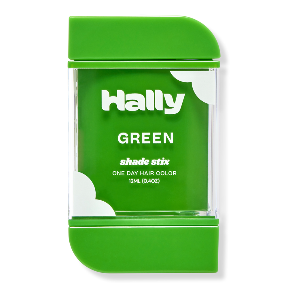 Hally Shade Stix Temporary Wash Out Hair Color - Green In Green