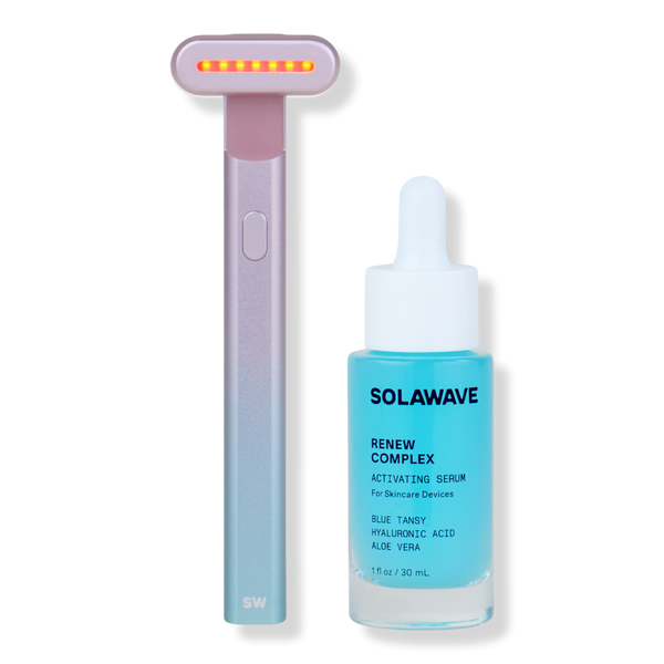 Solawave 4-in-1 Red Light Therapy Skincare Wand Kit #1