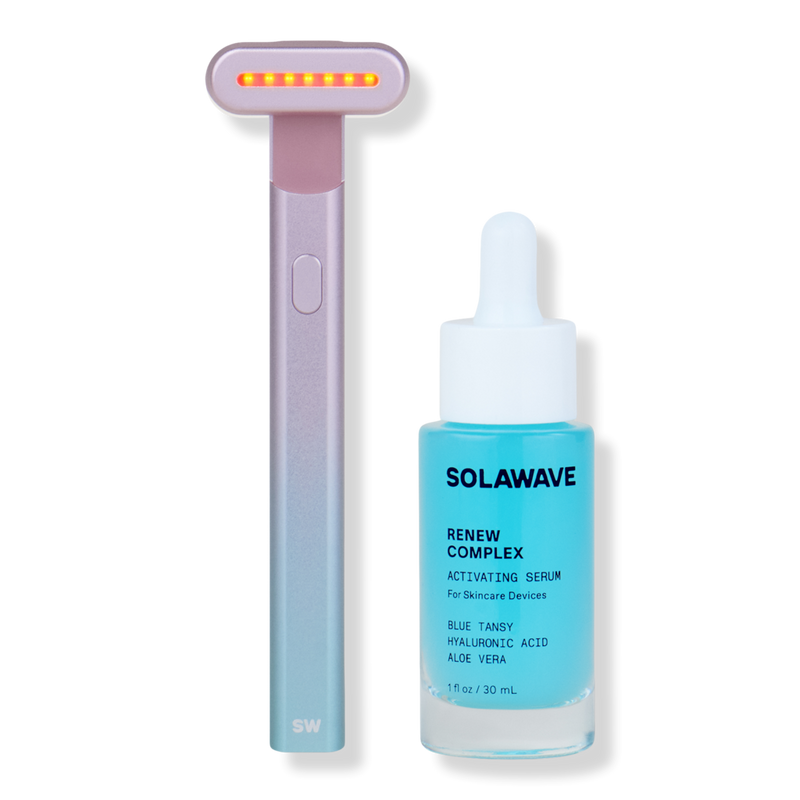 Solawave - Ombre 4-in-1 Red Light Therapy Skincare Wand Kit