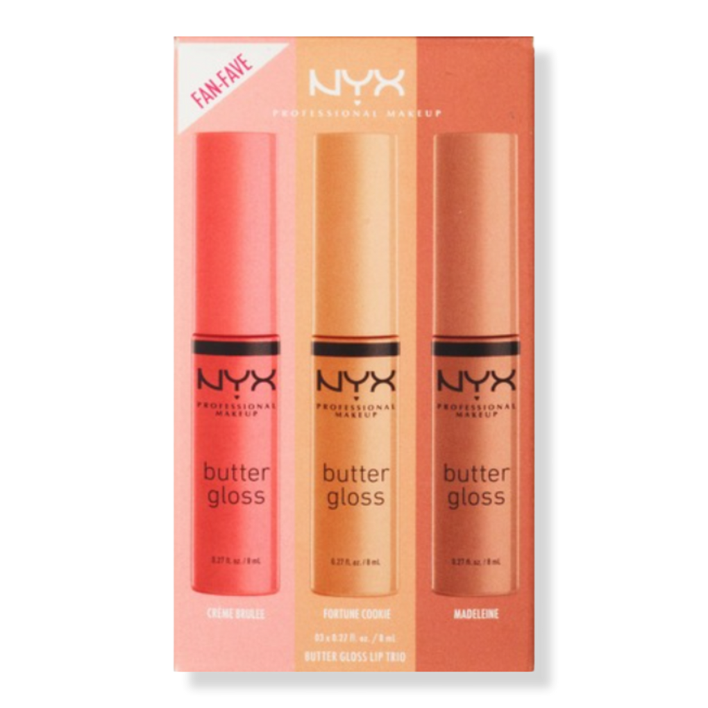 Butter Gloss Lip Gloss Trio - NYX Professional Makeup | Ulta Beauty