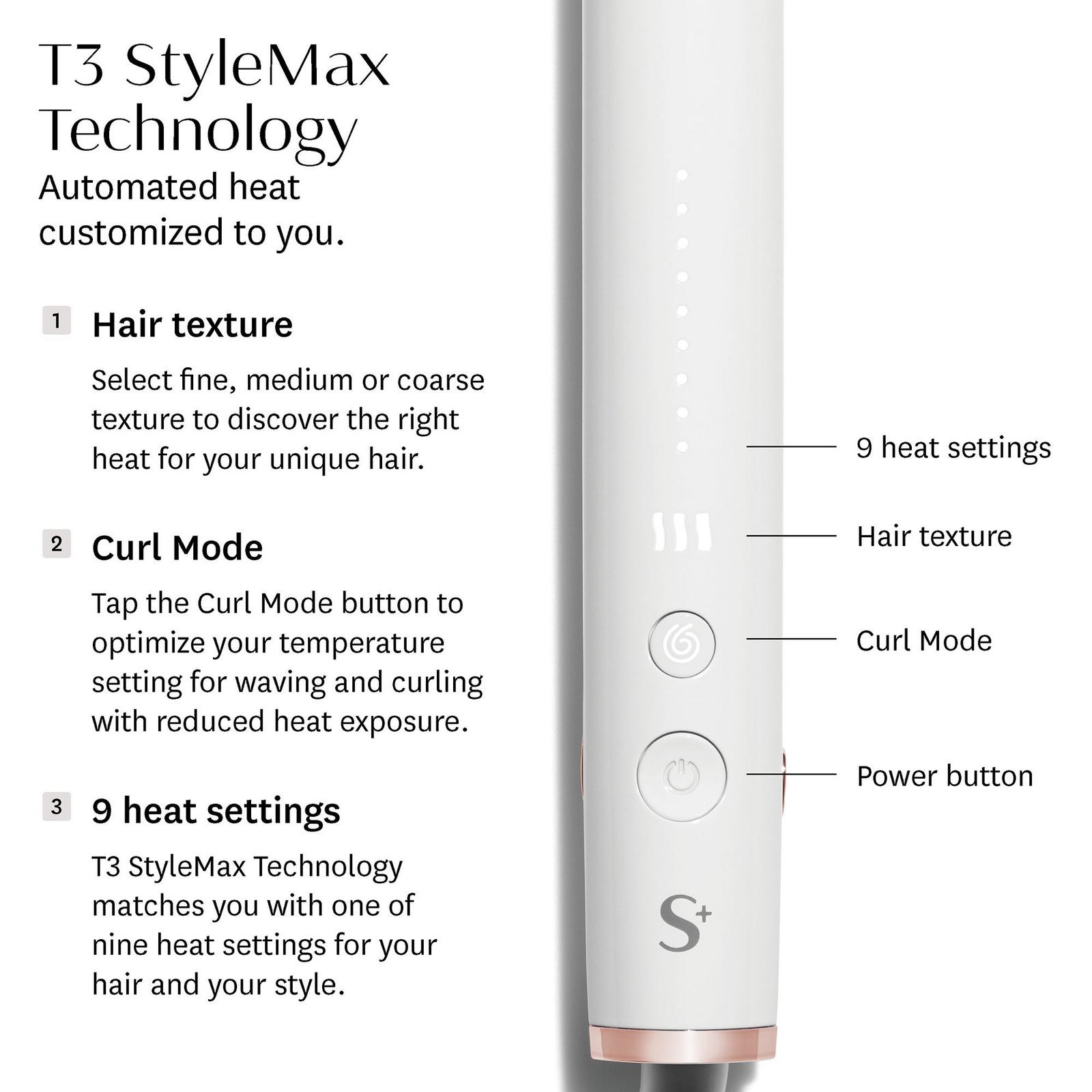 SinglePass StyleMax Professional 1" Flat Iron with Automated Heat