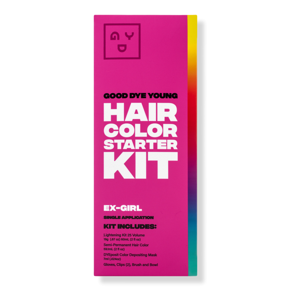 Good Dye Young Hair Color Starter Kit | Ex-Girl-Pink 7 PC