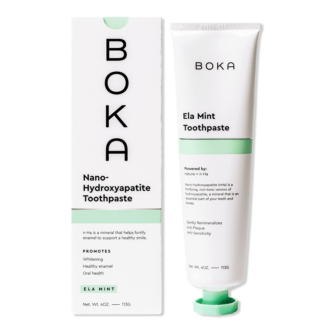 Ela Mint NanoHydroxyapatite (nHa) Natural Toothpaste BOKA Ulta Beauty