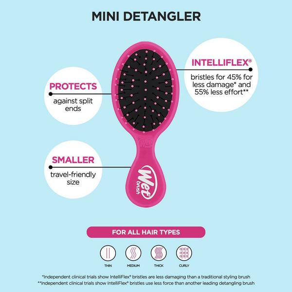 Wet Brush The Original Mini Detangler Hair Brush #4