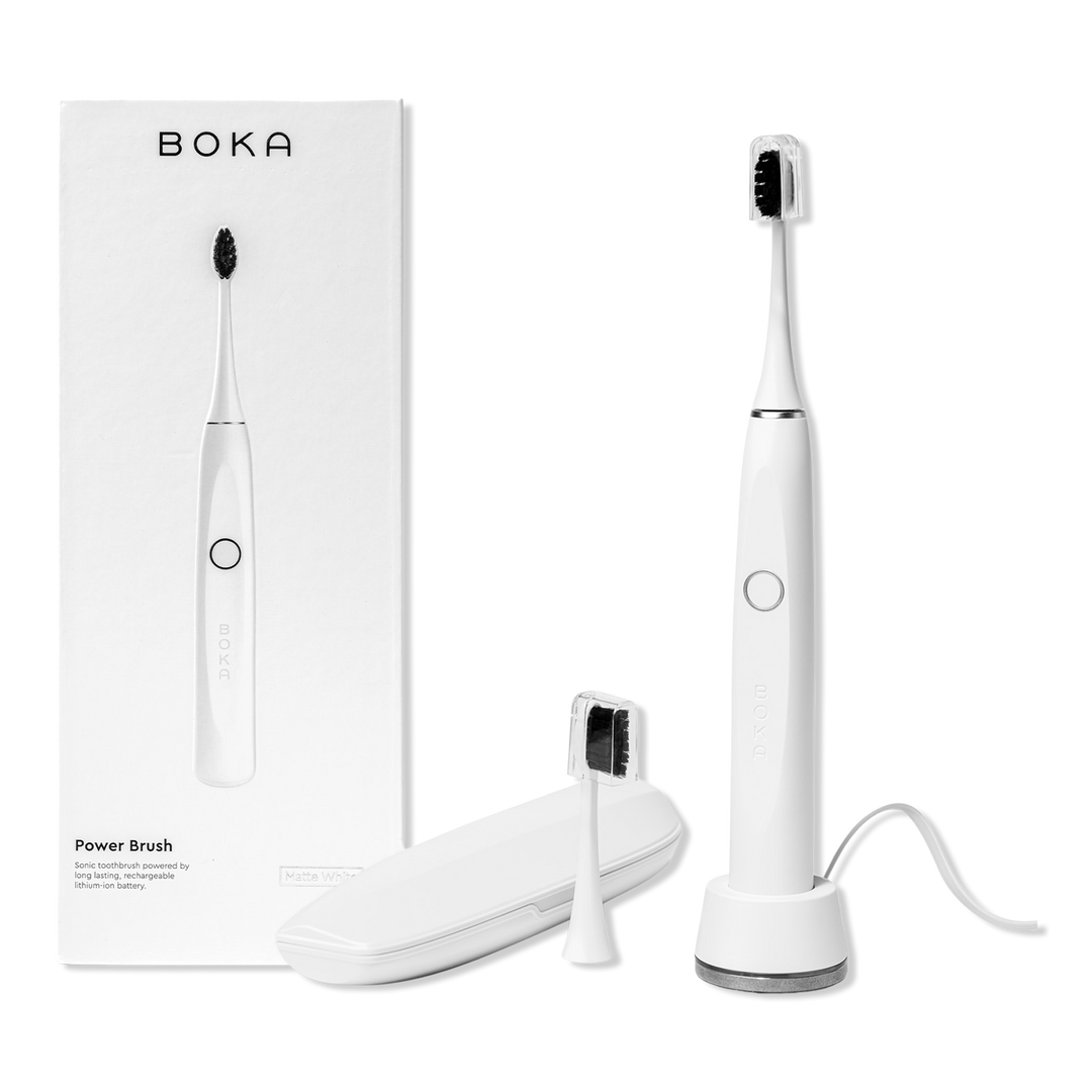 BOKA Rechargeable Sonic Power Brush 2.0 w/ Activated Charcoal Bristles #1