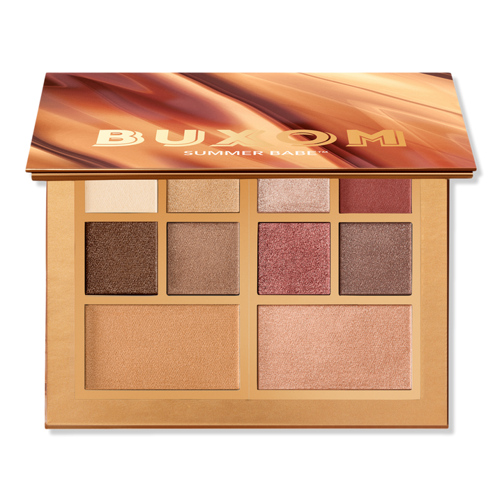 Buxom Summer Babe All Over Bronze Eyeshadow & Bronzer Palette #1