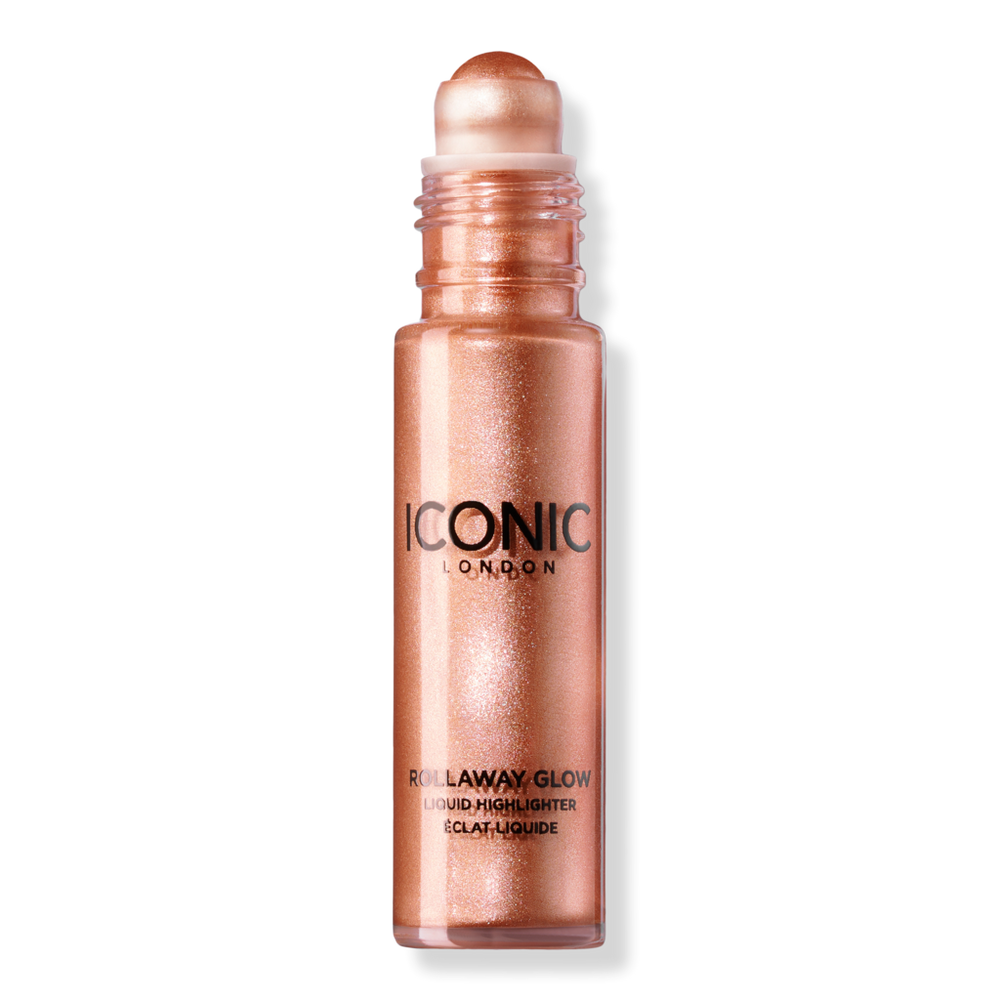 Iconic London Rollaway Glow Liquid Highlighter Rollerball - Rose Potion
