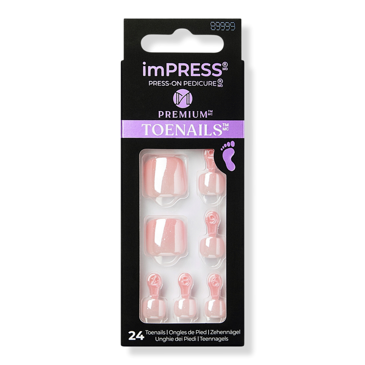 Kiss imPRESS Premium Press-On Pedicure Toenails #1