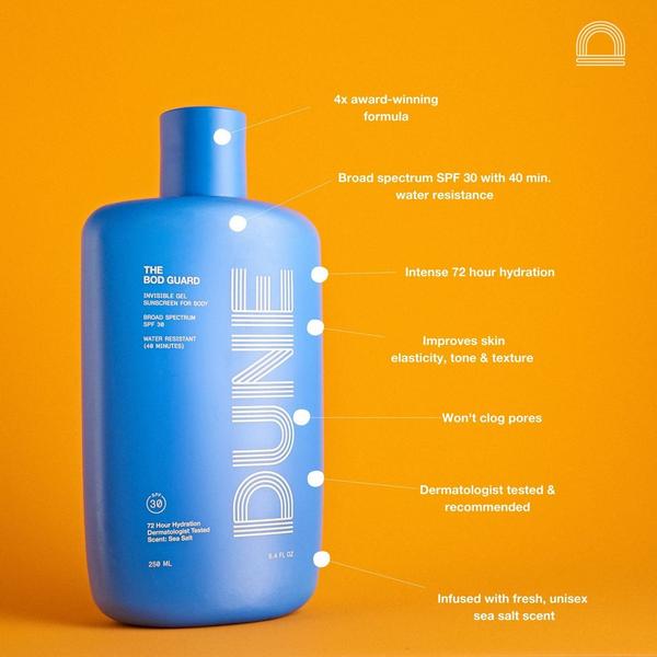 DUNE SUNCARE The Bod Guard Invisible Gel SPF 30 #4