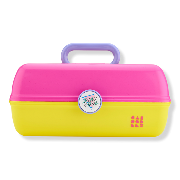 Caboodles Pink & Yellow On The Go Girl #1