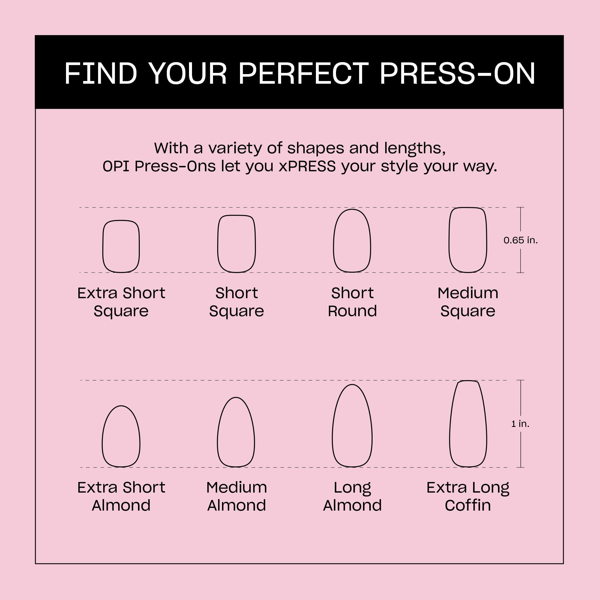 Накладные ногти со спецэффектом OPI xPRESS/ON, цвет: Editor In Chic — фото 8