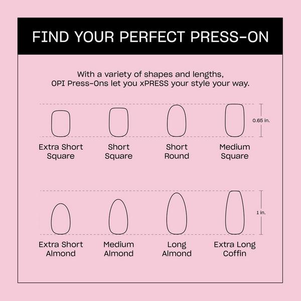OPI xPRESS/ON Special Effect Press On Nails #8