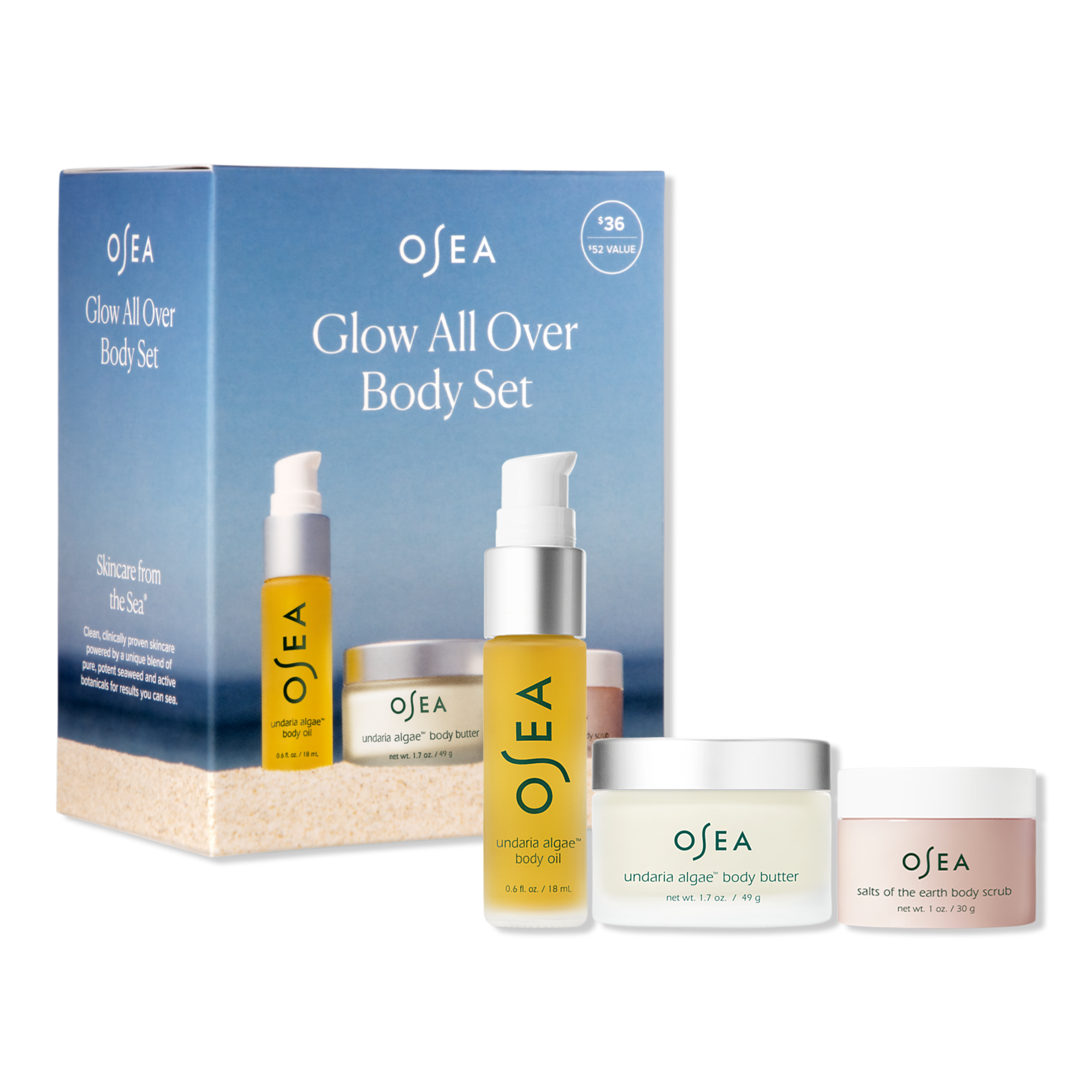 OSEA Glow All Over Body Travel Size Set #1