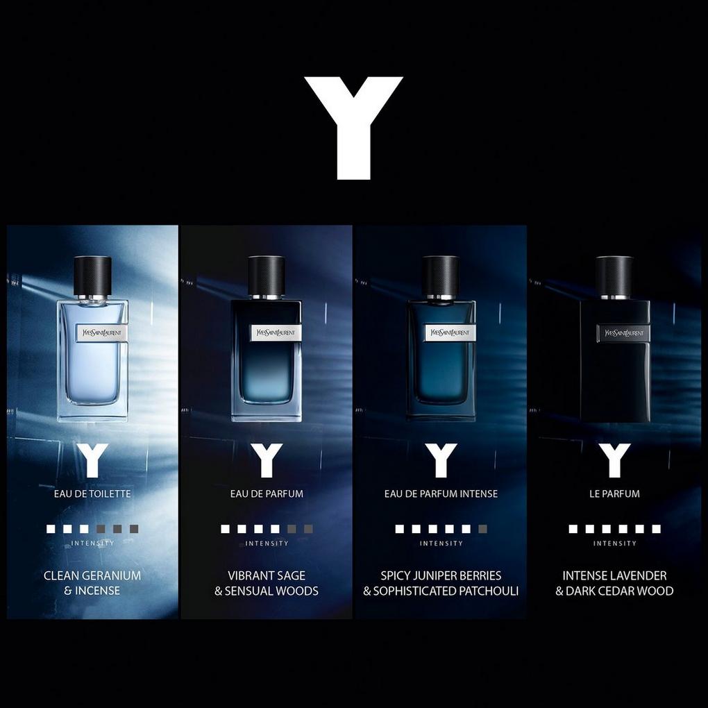 Yves Saint Laurent - L'HOMME L'Intense - A Woody Fragrance with Bergamot,  Orange Blossom, & Cedarwood - 100 ml - Avvenice