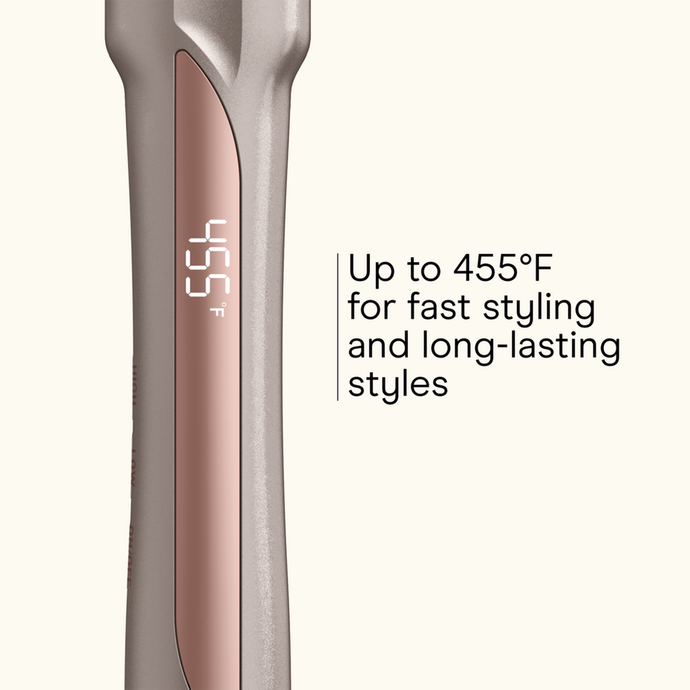 InfinitiPRO By Conair Titanium Flat Iron Smooth & Shine Luxe Series - Rose Gold