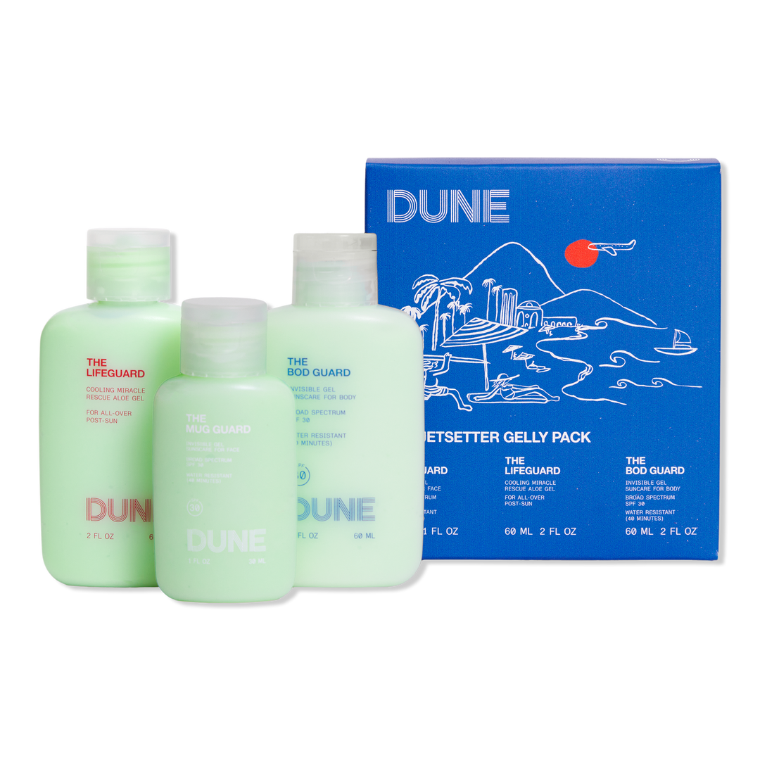 DUNE SUNCARE The Jetsetter 3 Piece Gelly Pack #1