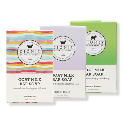 Dionis Fresh & Floral Goat Milk Bar Soap Set