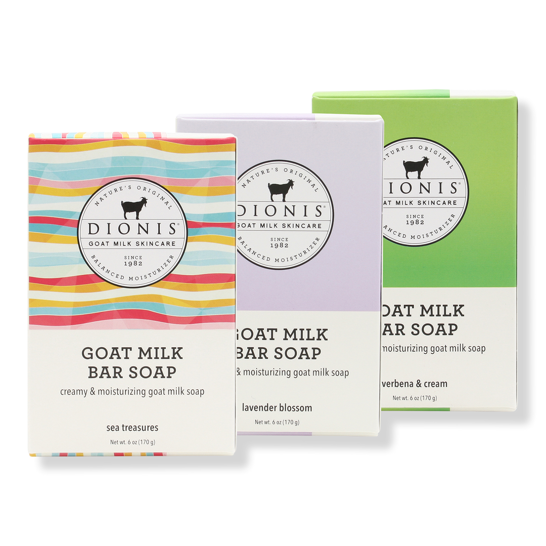 Dionis Fresh & Floral Goat Milk Bar Soap Set #1