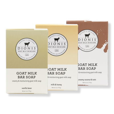 Dionis Warm & Sweet Goat Milk Bar Soap Set