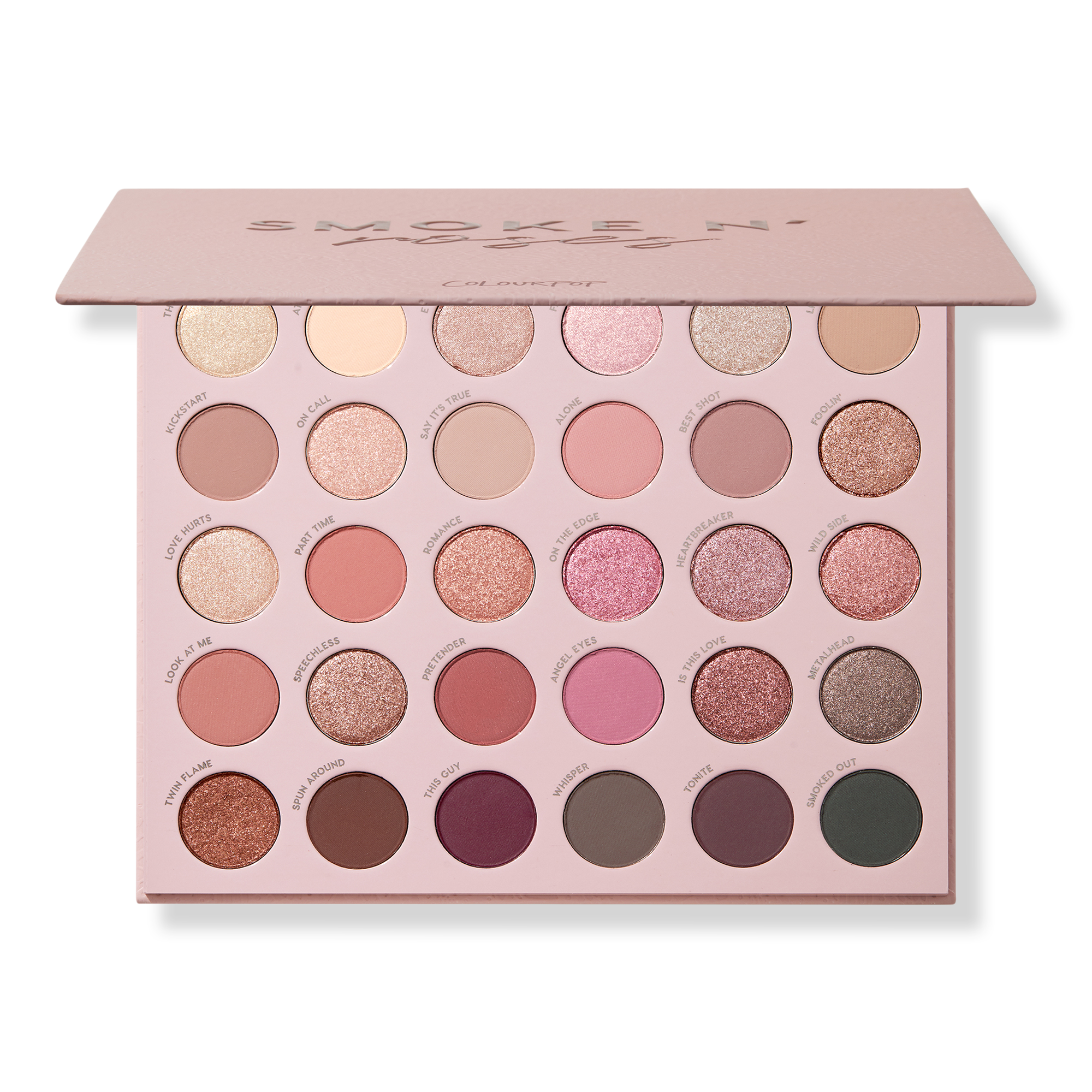 ColourPop Smoke N' Roses Pressed Powder Palette #1