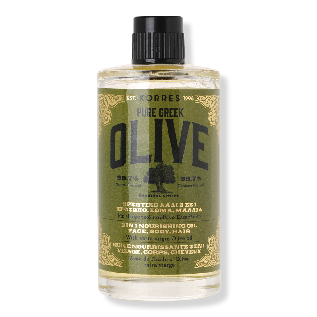 Pure Greek Olive 3-In-1 Nourishing Oil - KORRES