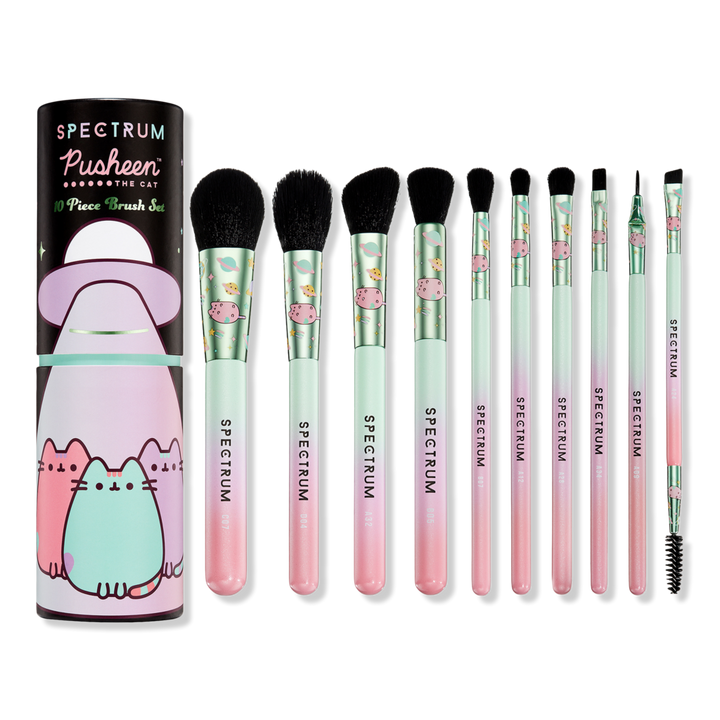 Spectrum Pusheen Give Me Space 10-Piece Brush Set #1
