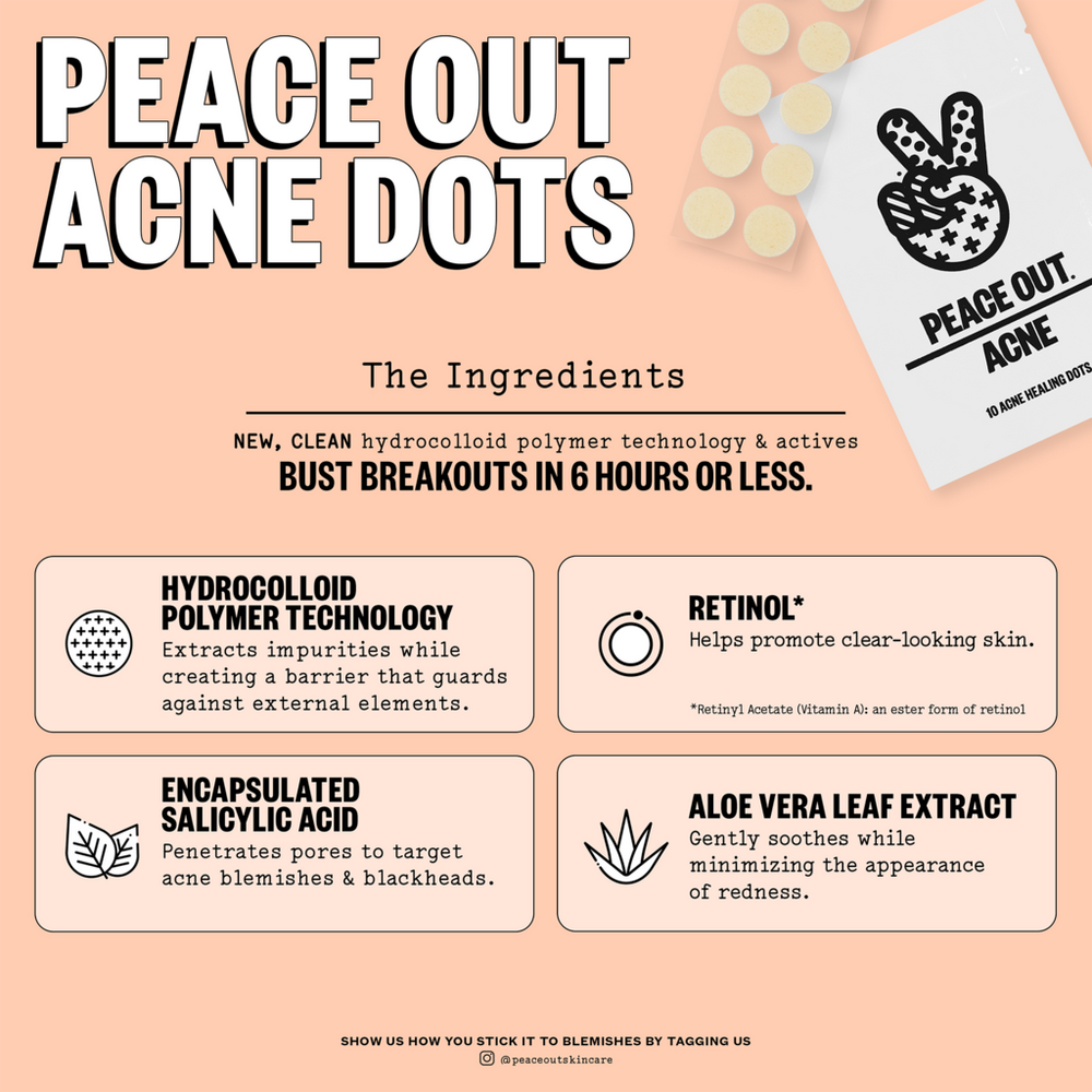 Salicylic Acid Acne Healing Dots - 40 ct