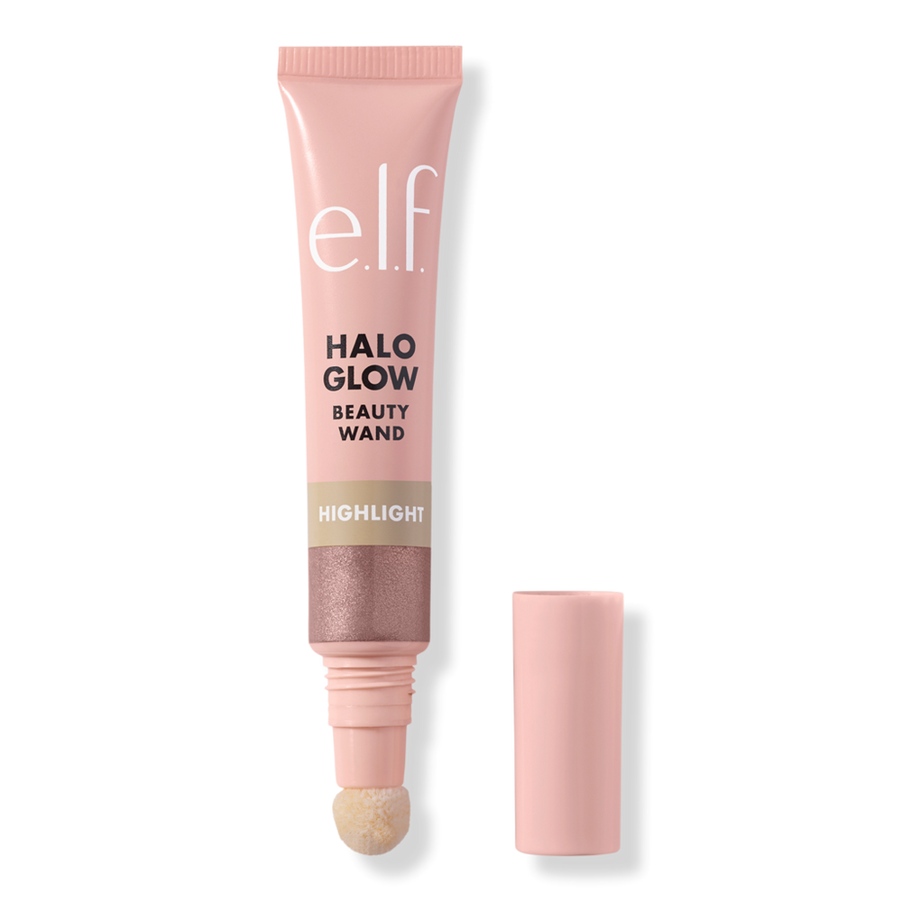 E.l.f. Cosmetics Halo Glow Highlight Beauty Wand - Rose Quartz In Pink