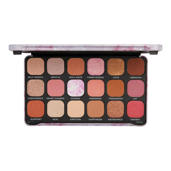 Makeup Revolution Crystal Aura Rose Quartz Forever Flawless Shadow Palette #1