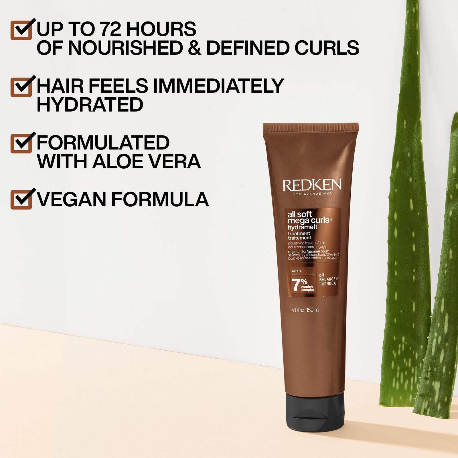 All Soft Mega Curls Hydramelt Leave-In Treatment
