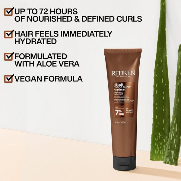 Redken All Soft Mega Curls Hydramelt Leave-In Treatment #3