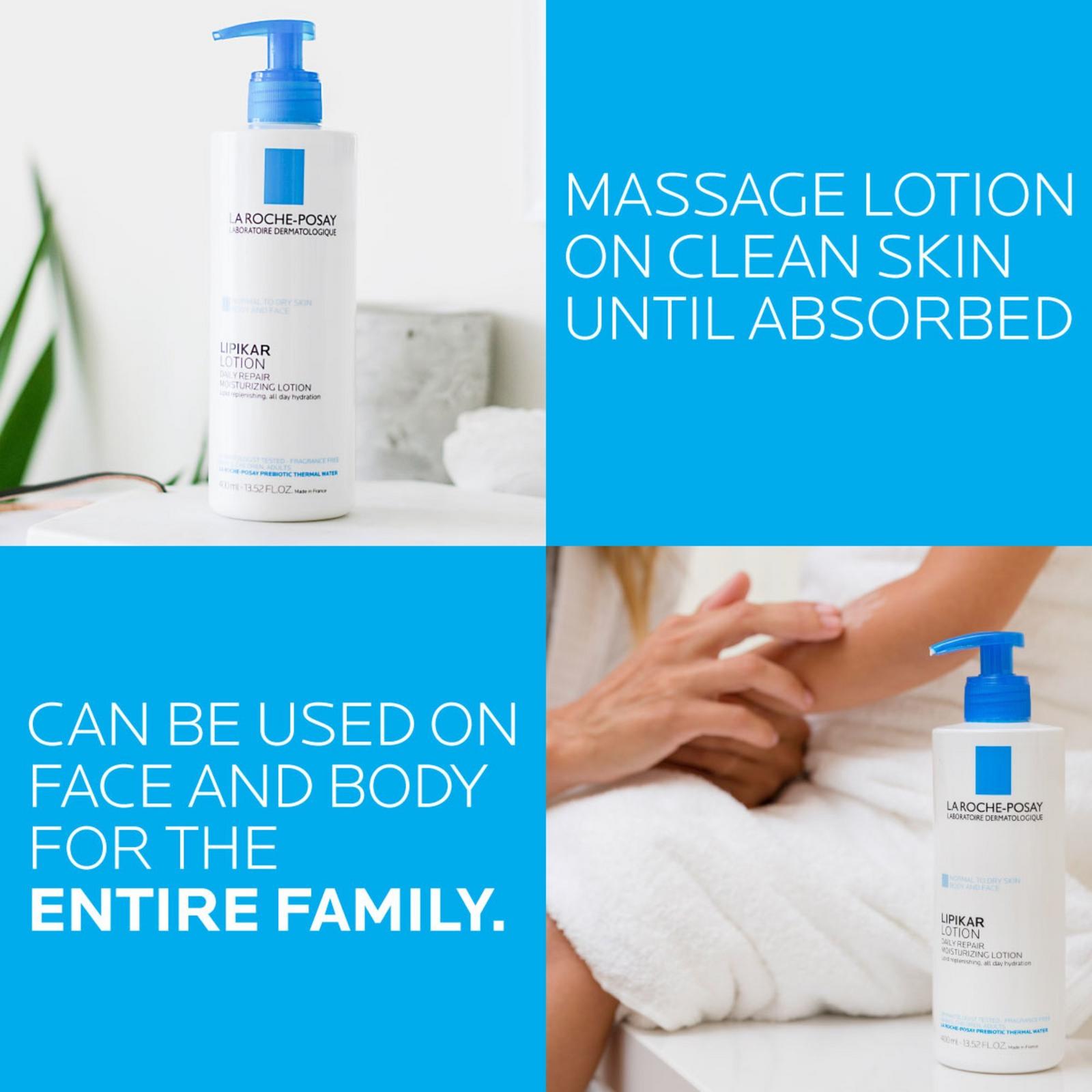 Lipikar Body Lotion Daily Repair Moisturizing Lotion for Dry Skin