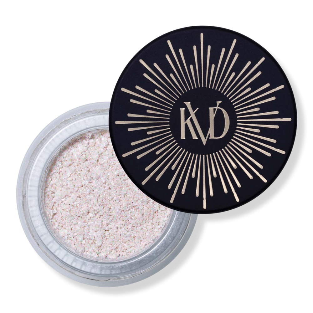 Kvd Beauty Dazzle Flakes Vegan Metallic Eye Pigment - Cosmic Snow In Transparent