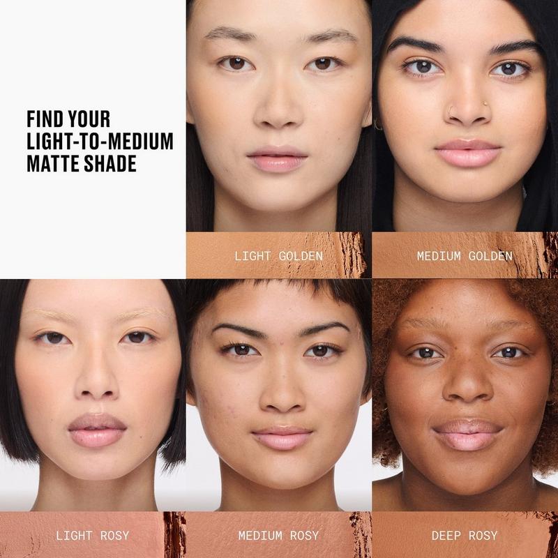ファンデーション makky MAC - Matte Light Rosy Skinfinish Sunstruck Matte Bronzer Powder