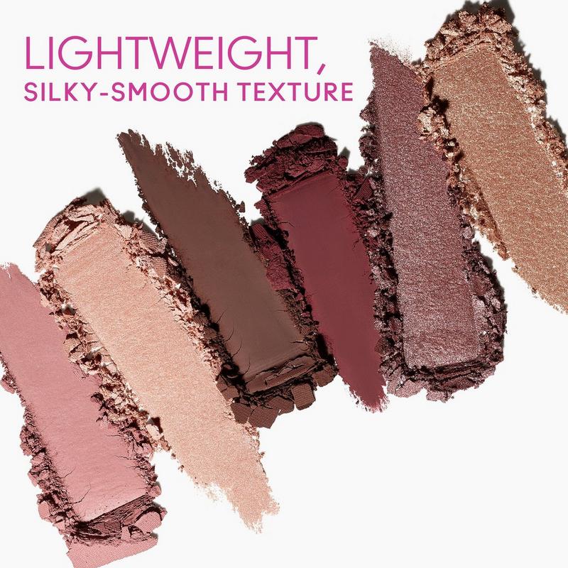 Connect In Colour Eye Shadow Palette Embedded In Burgundy