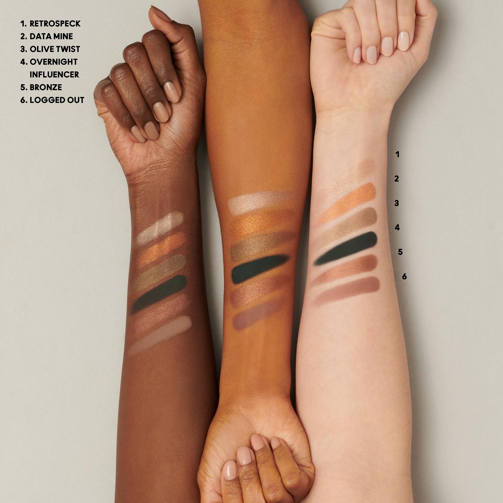 Connect In Colour Eyeshadow Palette Bronze Influence