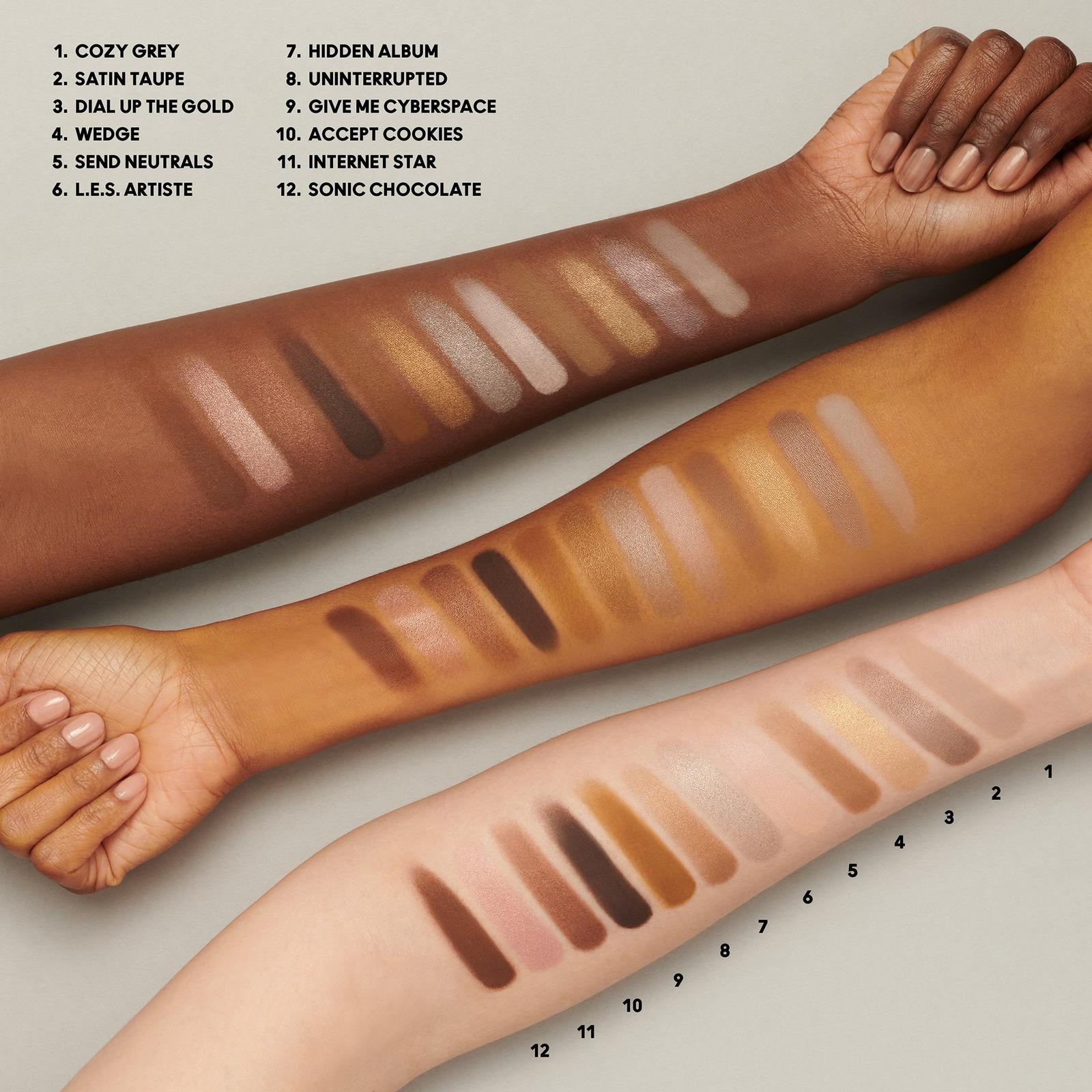 Connect In Colour Eye Shadow Palette Unfiltered Nudes