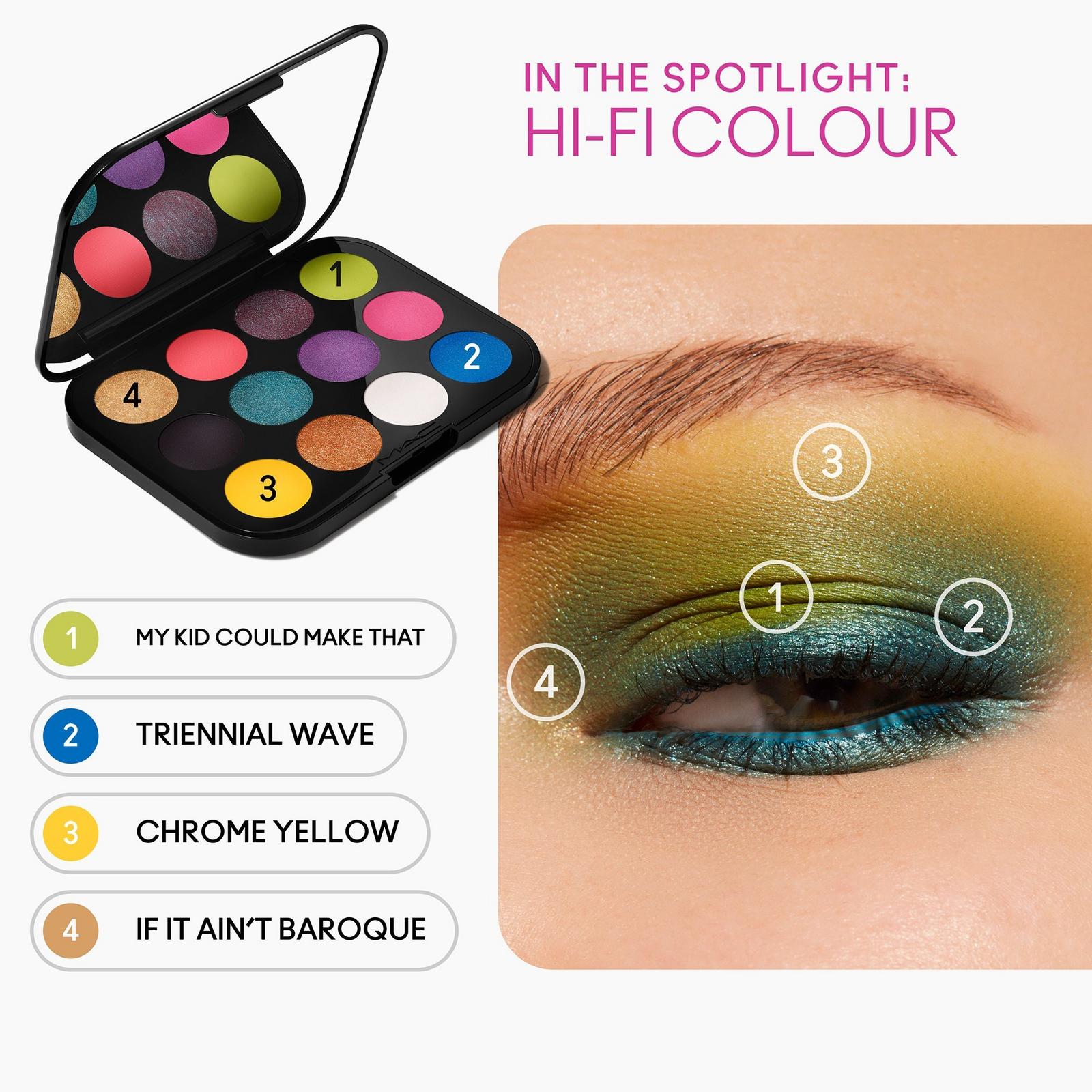 Connect In Colour Eye Shadow Palette Hi-Fi Colour