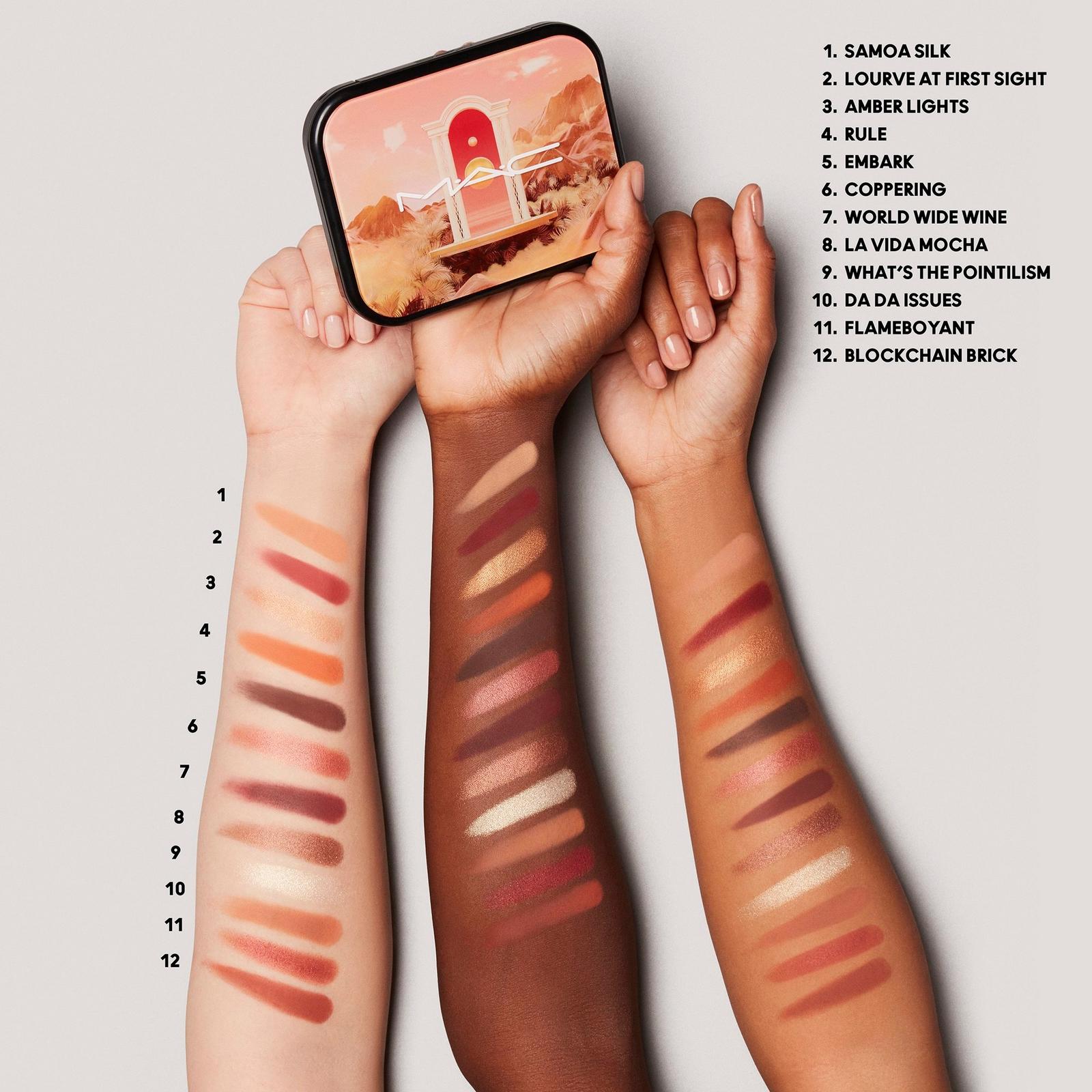 Connect In Colour Eye Shadow Palette Future Flame