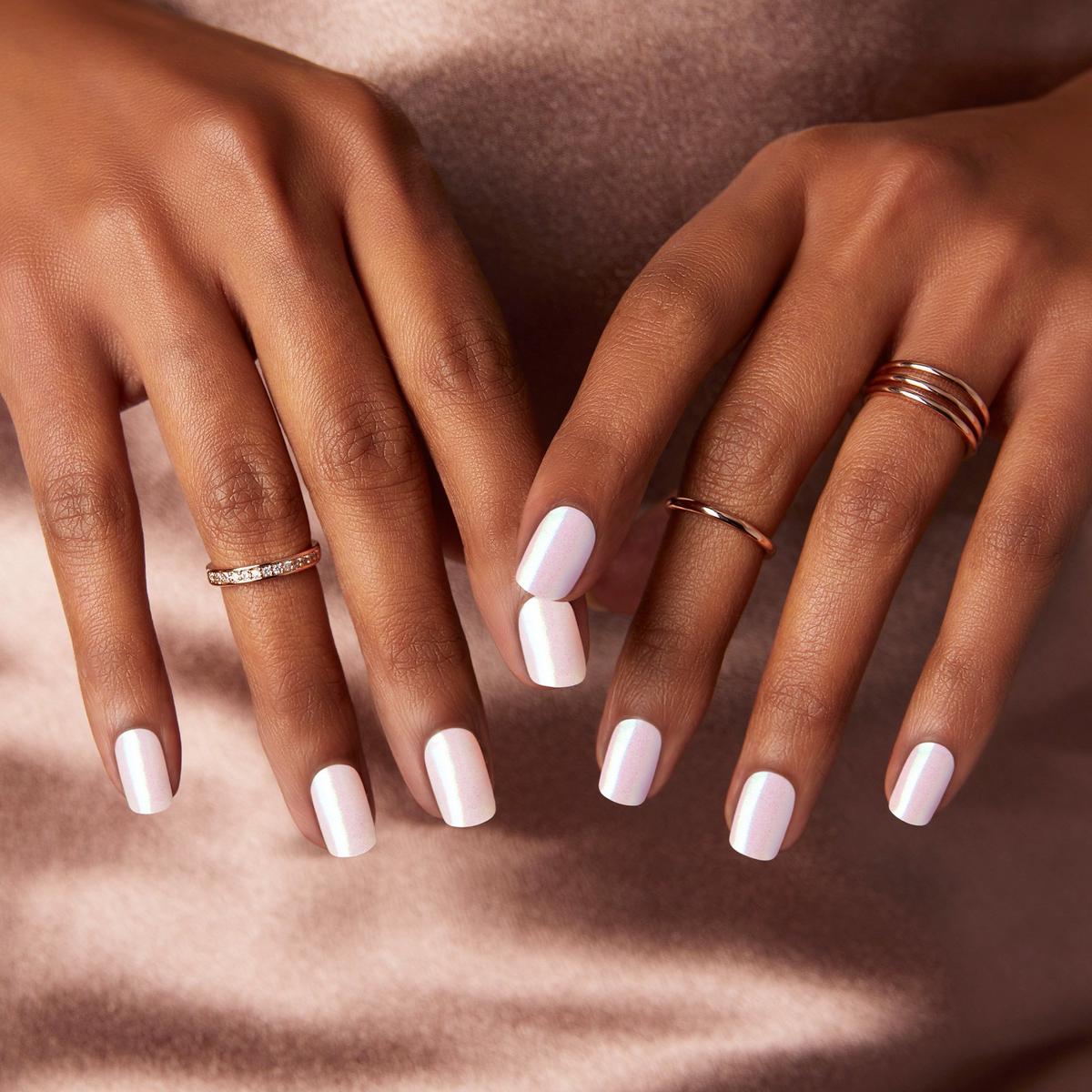 Glazed Donut Semi Cured Gel Nail Strips