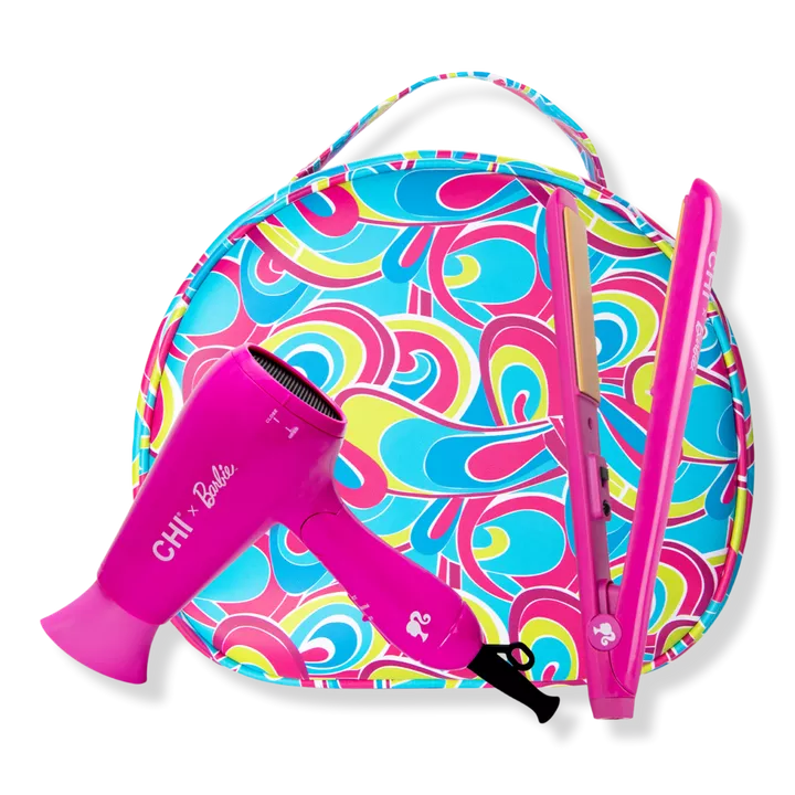 CHI X Barbie On The Go Travel Kit