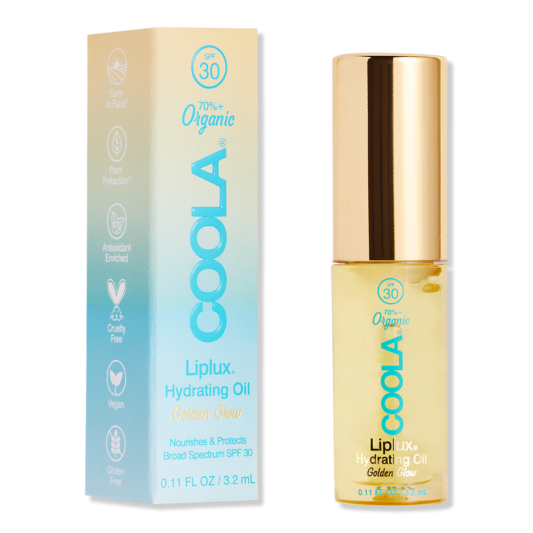 COOLA Liplix Hydrating Lip Oil Golden Glow SPF 30 #1