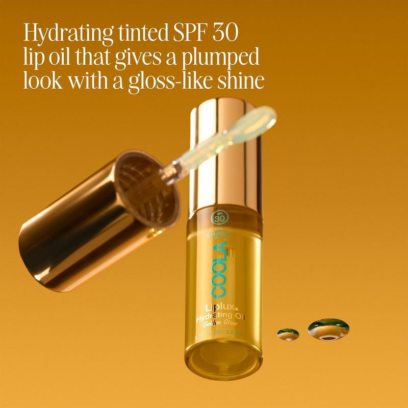 COOLA - Liplix Hydrating Lip Oil Golden Glow SPF 30 | Ulta Beauty