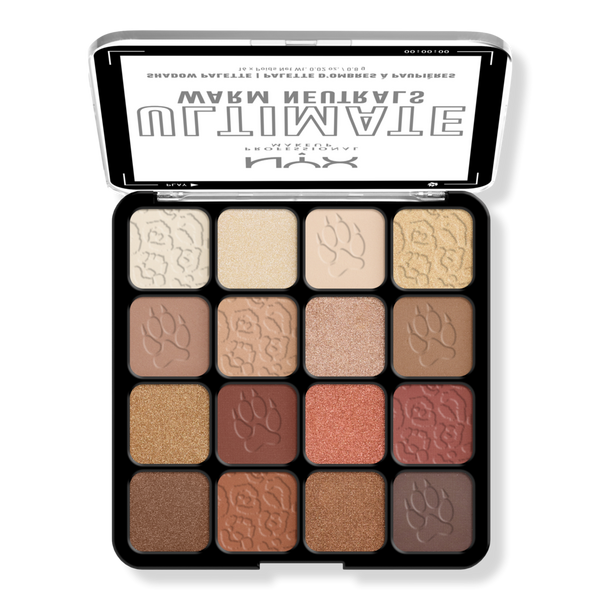 NYX Professional Makeup Ultimate Color Shadow Palette Warm Neutrals #1