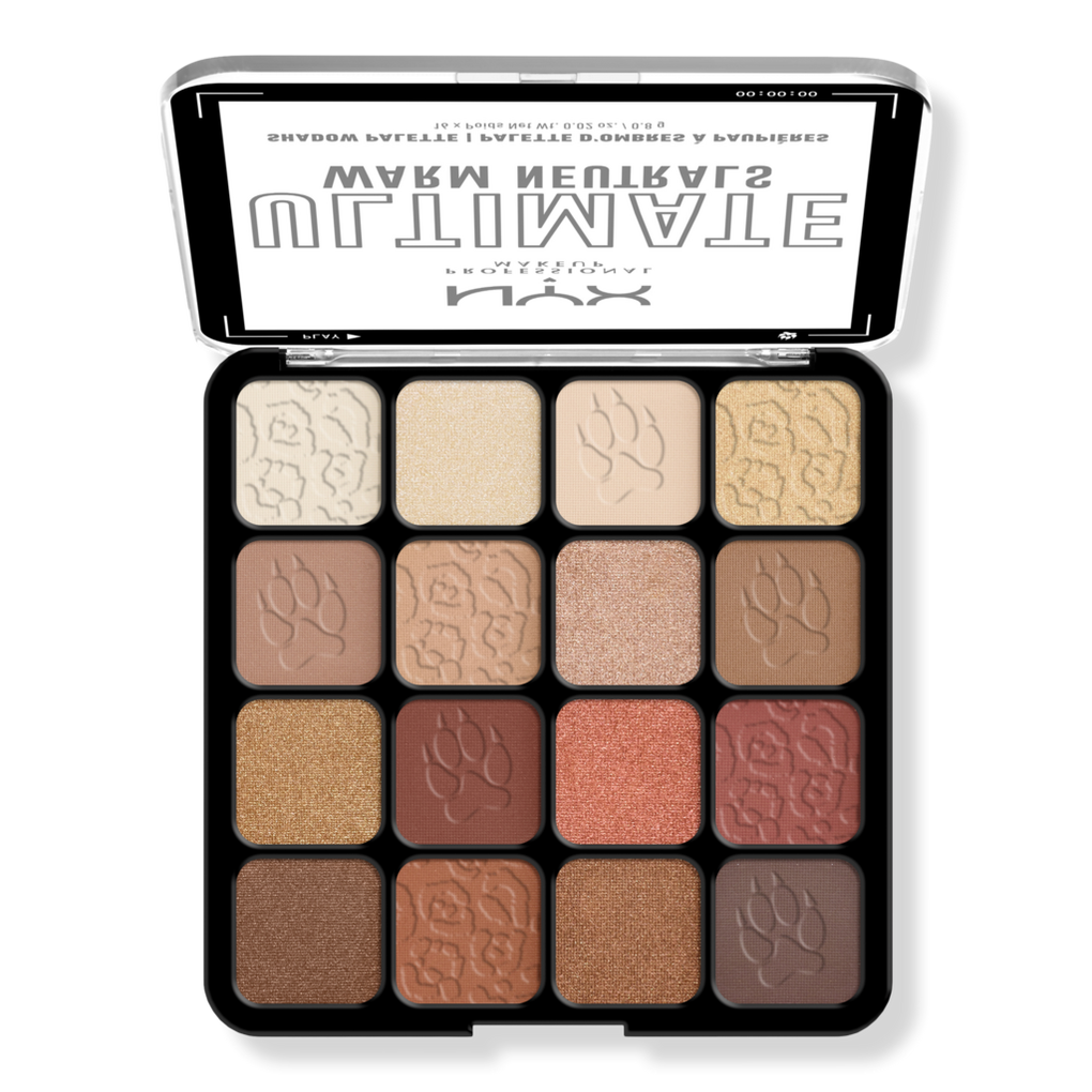 Ultimate Color Shadow Palette Warm Neutrals - NYX Professional Makeup