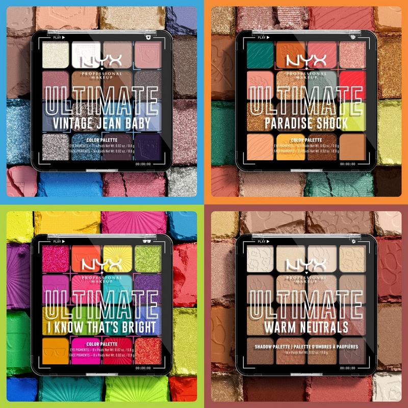 NYX Professional Makeup - Ultimate Color Shadow Palette Paradise