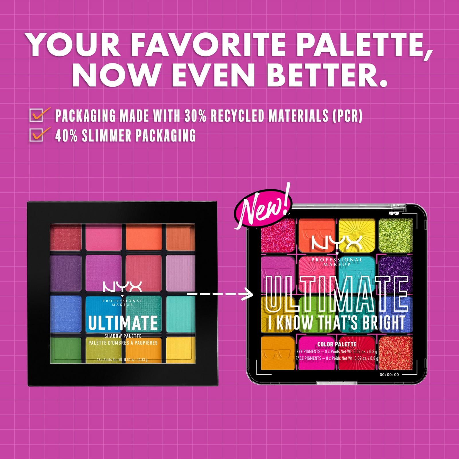 Ultimate Color Shadow Palette I Know That's Bright