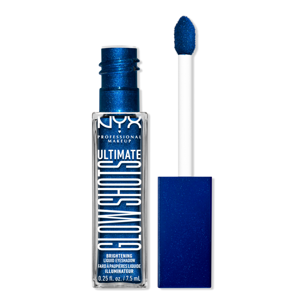 Nyx Professional Makeup Ultimate Glow Shots Vitamin C Infused Liquid Eyeshadow - Blueberry Bank